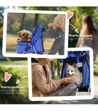 Cochecito para Perro y Gato