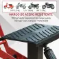 Caballete Elevador Universal Altura Ajustable 245-355 mm para Moto tipo Soporte de Motocross para Aparcar o Reparar Amortiguamie