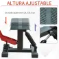Caballete Elevador Universal Altura Ajustable 245-355 mm para Moto tipo Soporte de Motocross para Aparcar o Reparar Amortiguamie