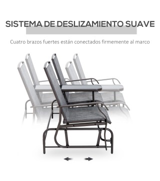 Mecedora de 2 Plazas