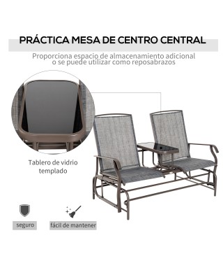 Mecedora de 2 Plazas