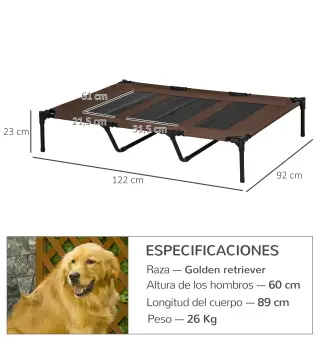 Cama Elevada para Perros
