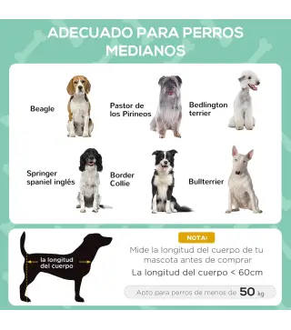 Cama Elevada para Mascotas