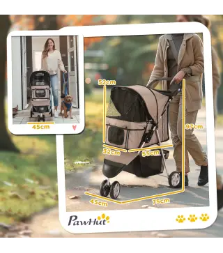 Cochecito para Perro y Gato