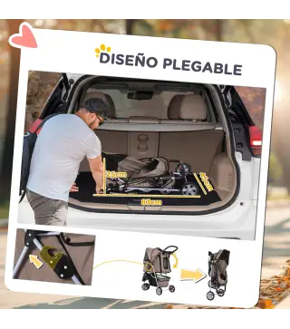 Cochecito para Perro y Gato