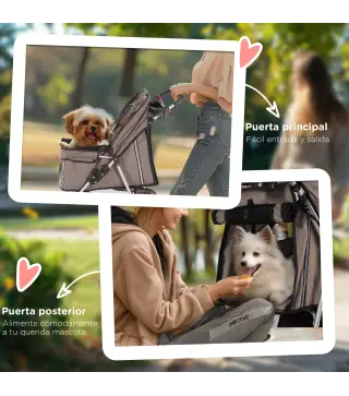 Cochecito para Perro y Gato