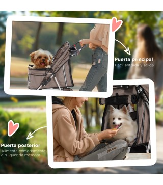 Cochecito para Perro y Gato