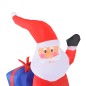 Papa Noel con Reno Hinchable Papa Noel con Reno Hinchable