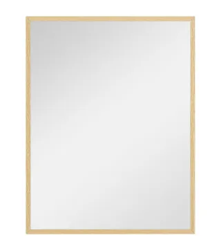 Espejo de Baño 70x90 cm Espejo de Pared Decorativo para Salón Entrada Pasillo Horizontal o Vertical Natural