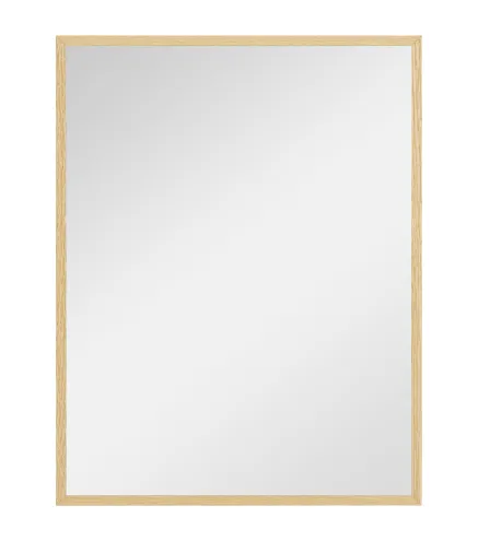 Espejo de Baño 70x90 cm Espejo de Pared Decorativo para Salón Entrada Pasillo Horizontal o Vertical Natural