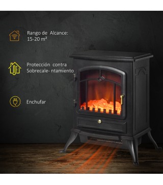 Chimenea Eléctrica Vertical