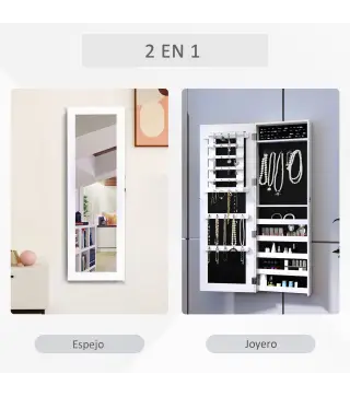 Espejo Joyero de Pared