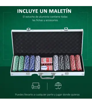 Maletín de Poker