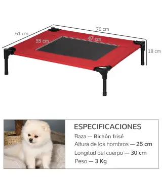 Cama Elevada para Perros