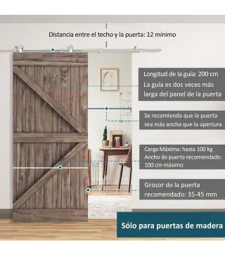 Kit Instalacion Puerta Corredera