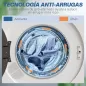 Secadora de Evacuación 3 KG 1000W Función Antiarrugas Función Esterilizar Temporizador Pantalla LED Táctil Blanco
