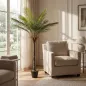 Planta Artificial Decorativa 180 cm Palmera Artificial con Maceta y Hojas para Interior Verde