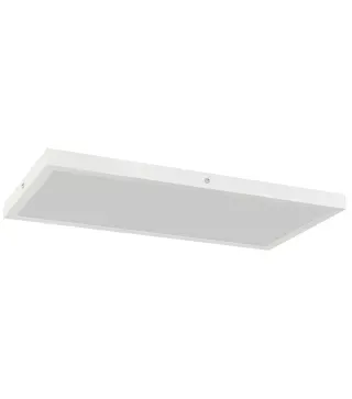 Juego de 4 Lámparas de Techo Color Regulable con Interruptor DIP y de Pared 3000K/4000K/6000K 60x30x3,7 cm Blanco
