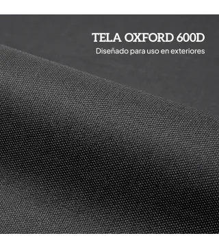 Pack de 8 Bolsas de Peso para Carpa Bolsas de Arena de Tela Oxford 600D para Patas de Toldo Sin Arena Negro
