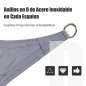 Toldo Vela Triangular