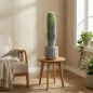 Cactus Artificial 66 cm, Planta Artificial Decorativa con Maceta para Decoración del Interior Verde