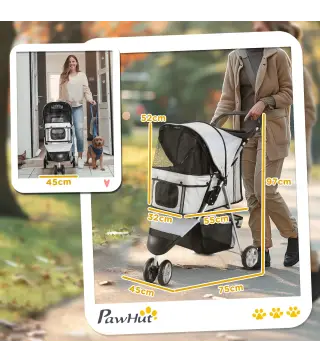 Cochecito para Perro y Gato