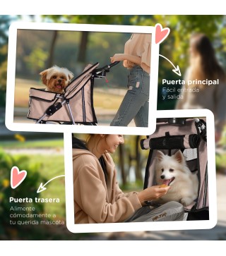 Cochecito para Perro y Gato