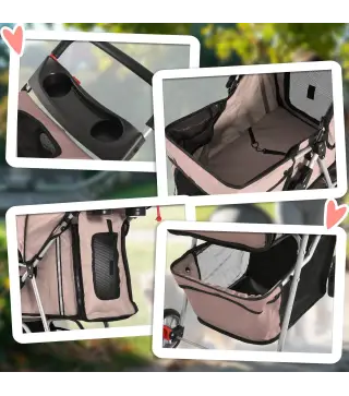 Cochecito para Perro y Gato