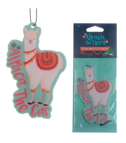 AMBIENTADORES PARA COCHE LLAMA