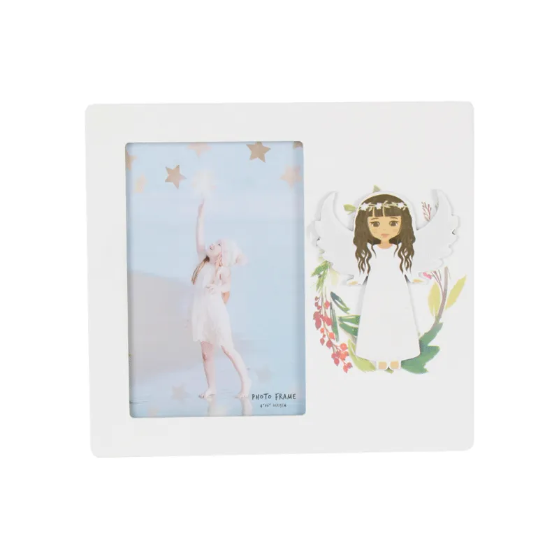 PORTAFOTOS DE MADERA COMUNIÓN NIÑA