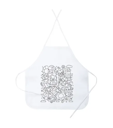 DELANTAL PARA COLOREAR