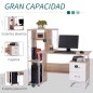 Escritorio con Estantería Escritorio con Estantería