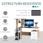 Escritorio con Estantería Escritorio con Estantería