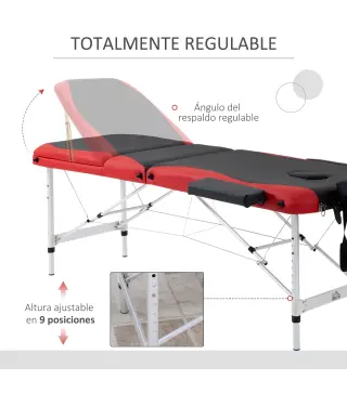 Camilla de Masaje Plegable