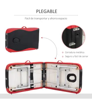 Camilla de Masaje Plegable