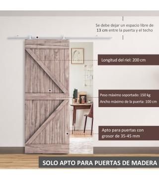 Kit Instalacion Puerta Corredera