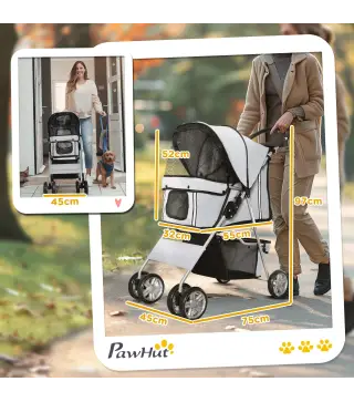 Cochecito para Perro y Gato