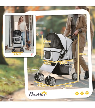 Cochecito para Perro y Gato