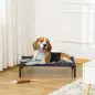 Cama Elevada para Perros Gatos Portátil Cama para Mascotas con Zona de Malla Transpirable y Tela Oxford para Interior Exterior 7