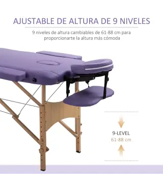 Camilla de Masaje Plegable