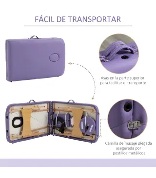 Camilla de Masaje Plegable