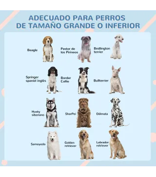 Casa para Perros 84,2x98,2x82 cm con Patrón de Ventana y Techo de Tejas de Imitación para Perros Grandes Gris y Blanco