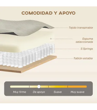 Sofá Cama de 3 Plazas con Mesa Auxiliar 3 en 1 con Respaldo Ajustable Apertura Clik-Clak 196x86x81 cm Beige