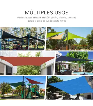 Toldo de Vela Rectangular