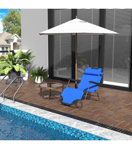Tumbona Plegable y Reclinable