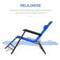 Tumbona Plegable y Reclinable Tumbona Plegable y Reclinable