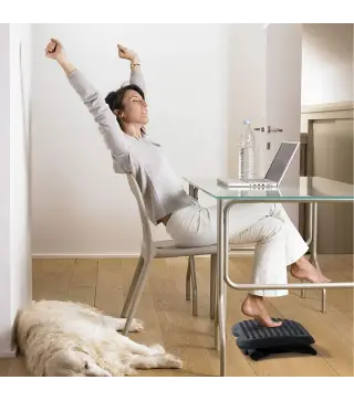 Reposapies de Oficina Ajustable Ergonomico Escritorio Oficina Soporte para Pies Reposapies Ajustable Ergonomico para Escritorio