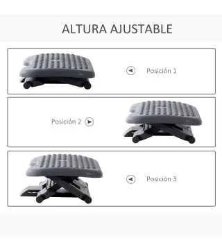 Reposapiés de Oficina Ajustable