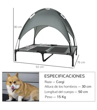 Cama Elevada para Mascotas