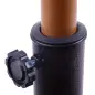 Base para Sombrilla de Jardín Peso Neto 19 kg Soporte de Parasol Apto para Mástil de 38mm/48mm Resina para Terraza Patio Exterio